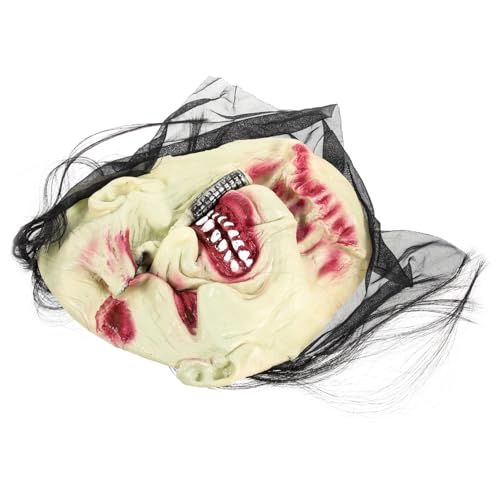 SHERCHPRY Gruselige Gesichts-horror-maske, Halloween, Gruselige Gesichtsmaske, Halloween-cosplay-maskerade-maske SHERCHPRY Gruselige Gesichts-horror-maske, Halloween, Gruselige Gesichtsmaske, Halloween-cosplay-maskerade-maske von SHERCHPRY