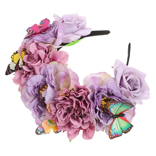 SHERCHPRY Haarband mit Schmetterlingen Boho Stil Kopfschmuck für Urlaubs und Fotoanlässe Vielseitiges Lebensechtes Accessoire SHERCHPRY Haarband mit Schmetterlingen Boho Stil Kopfschmuck für Urlaubs und Fotoanlässe Vielseitiges Lebensechtes Accessoire von SHERCHPRY