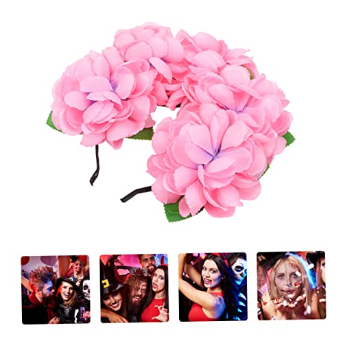 SHERCHPRY Halloween Blumenkranz Haarreif mit Rosen Eleganter Kopfschmuck für Kostüm und Party Detailreich Verarbeitet Zartes Design Auffälliges Accessoire für Halloween und Maskenball SHERCHPRY Halloween Blumenkranz Haarreif mit Rosen Eleganter Kopfschmuck für Kostüm und Party Detailreich Verarbeitet Zartes Design Auffälliges Accessoire für Halloween und Maskenball von SHERCHPRY