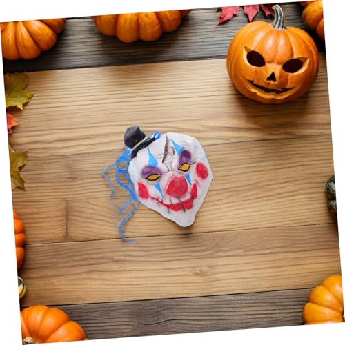 SHERCHPRY Halloween Clown aus Atmungsaktivem Leichte Vollgesichts mit Kreativem Design für Karneval Maskenball und Halloween Unisex Kostümaccessoire für Damen und Herren SHERCHPRY Halloween Clown aus Atmungsaktivem Leichte Vollgesichts mit Kreativem Design für Karneval Maskenball und Halloween Unisex Kostümaccessoire für Damen und Herren von SHERCHPRY