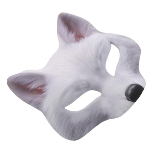SHERCHPRY Halloween Fuchs Halbgesichtsmaske Cosplay Tierkostüm für Erwachsene Leicht Tragbar Robuste Halloween Karneval Party Dekoration SHERCHPRY Halloween Fuchs Halbgesichtsmaske Cosplay Tierkostüm für Erwachsene Leicht Tragbar Robuste Halloween Karneval Party Dekoration von SHERCHPRY