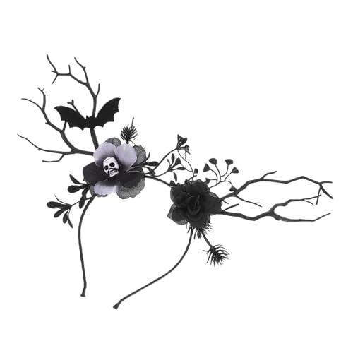 SHERCHPRY Halloween Haarreif mit Fledermaus Kostüm Zubehör für Halloween Feiern Vielseitig Einsetzbar für Partys und Cosplay Langlebig und Sicher von SHERCHPRY