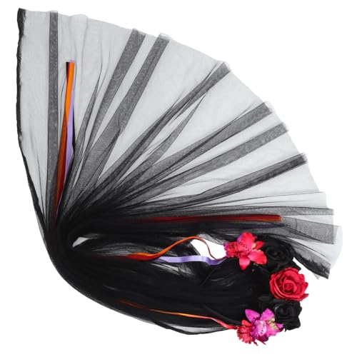 SHERCHPRY Halloween Haarreif mit Schwarzen und Roten Rosen Einzigartiger Kopfschmuck für Halloween und Kostümpartys Vielseitiges Accessoire für Damen und Mädchen Bequemes und Atmungsaktives SHERCHPRY Halloween Haarreif mit Schwarzen und Roten Rosen Einzigartiger Kopfschmuck für Halloween und Kostümpartys Vielseitiges Accessoire für Damen und Mädchen Bequemes und Atmungsaktives von SHERCHPRY