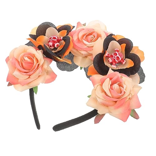 SHERCHPRY Halloween Haarreifen mit Rosen und Schädel Dekorativer Kopfschmuck für Erwachsene für Halloween Feiern Fotografie und Kostüme SHERCHPRY Halloween Haarreifen mit Rosen und Schädel Dekorativer Kopfschmuck für Erwachsene für Halloween Feiern Fotografie und Kostüme von SHERCHPRY