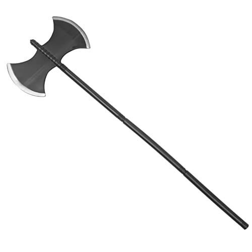 SHERCHPRY Halloween Kostüm Requisite Doppelaxt Halloween Cosplay Zubehör Leicht Abnehmbar Deko für Fasching Bühne Party SHERCHPRY Halloween Kostüm Requisite Doppelaxt Halloween Cosplay Zubehör Leicht Abnehmbar Deko für Fasching Bühne Party von SHERCHPRY
