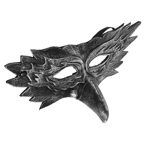 SHERCHPRY Realistische Maske Stilvolle Tier-halbmaske Für Herren-maskenball Halloween-kostüm-zubehör Cosplay-requisiten SHERCHPRY Realistische Maske Stilvolle Tier-halbmaske Für Herren-maskenball Halloween-kostüm-zubehör Cosplay-requisiten von SHERCHPRY