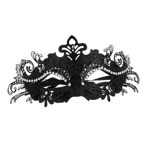 SHERCHPRY Halloween Maske Maskerade Für Paare Spitzen Augenabdeckung Halloween Gruselige Halloween Halbparty Masken Für Frauen Halbmaskerade Halloween Gesichtsmaske Masken von SHERCHPRY