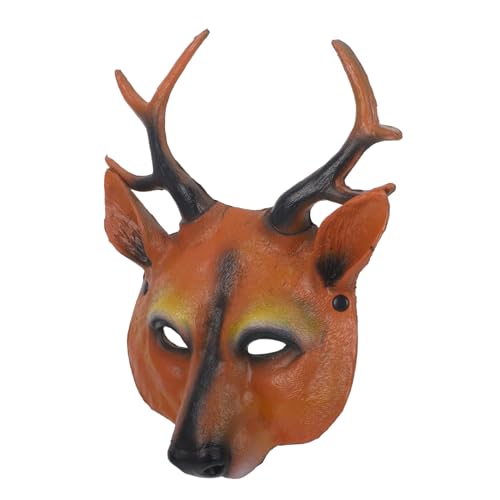 SHERCHPRY Halloween Maske PU Deer Style Maske Leicht und Langlebig für Karneval Cosplay Party Maskerade und Kostümfest SHERCHPRY Halloween Maske PU Deer Style Maske Leicht und Langlebig für Karneval Cosplay Party Maskerade und Kostümfest von SHERCHPRY