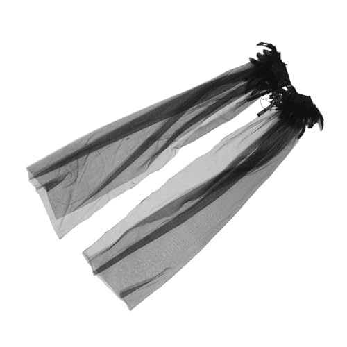 SHERCHPRY Halloween Show Umhang Tüllschal Für Erwachsene Halloween Kostüm Mittelalter Renaissance Zaubererumhang Brautumhang Vampirkostümumhang Hochzeitsumhang Für Die Braut von SHERCHPRY