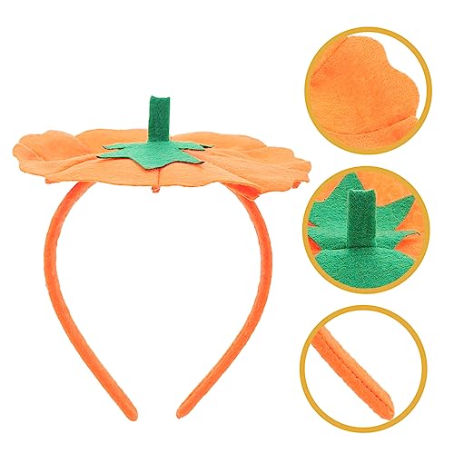 SHERCHPRY Halloween Stirnband Kürbis Design Leichtes Komfortables Halloween Haarschmuck Kopfschmuck für Erwachsene Dekoratives Party Accessoire Kostüm und Cosplay von SHERCHPRY