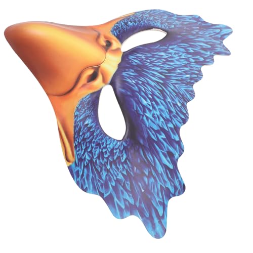 SHERCHPRY Halloween Vogelmaske mit Flügeln Blaue Masquerade Tiermaske Leichtem Material Realistische Details Verstellbar für Erwachsene Karneval Kostüm Party Zubehör SHERCHPRY Halloween Vogelmaske mit Flügeln Blaue Masquerade Tiermaske Leichtem Material Realistische Details Verstellbar für Erwachsene Karneval Kostüm Party Zubehör von SHERCHPRY