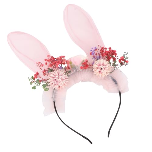 SHERCHPRY Hasenohren Haarreif mit Blumen Leichter Bunny Ear Stirnband für Ostern Party und Karneval Dekoratives Hasen accessoire für Damen Mädchen Zufälliges Design SHERCHPRY Hasenohren Haarreif mit Blumen Leichter Bunny Ear Stirnband für Ostern Party und Karneval Dekoratives Hasen accessoire für Damen Mädchen Zufälliges Design von SHERCHPRY