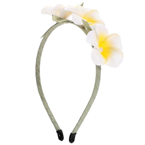 SHERCHPRY Hawaiianisches Plumeria Stirnband Für Kleinkinder Dekoratives Blumenhaarbändchen Für Leicht Und Einfach Für Partys Und Bühnenauftritte von SHERCHPRY