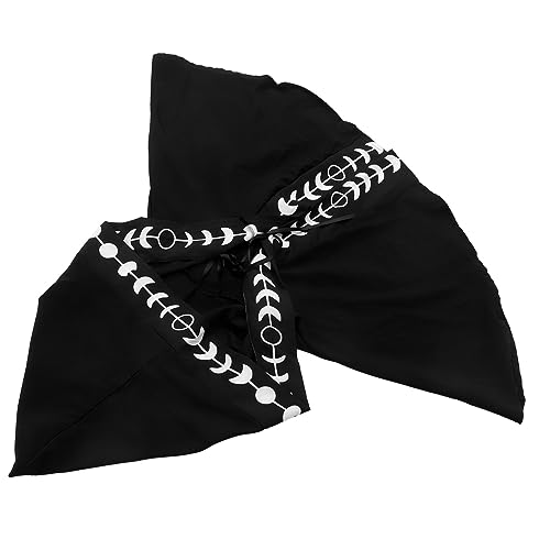 SHERCHPRY Hexenumhang Kapuzenmantel Mittelalterliche Haubenhaube Zaubererhut Halloween-Hut Kuttenhut Halloween Hexenhut -zaubererkostüm Kapuzenumhang Halloween-umhang Polyester Black SHERCHPRY Hexenumhang Kapuzenmantel Mittelalterliche Haubenhaube Zaubererhut Halloween-Hut Kuttenhut Halloween Hexenhut -zaubererkostüm Kapuzenumhang Halloween-umhang Polyester Black von SHERCHPRY