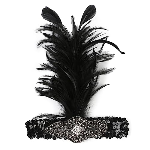SHERCHPRY Hochwertiges Jahre Stirnband mit Kristallen Vintage Haarschmuck für Accessoire für Hochzeiten Partys und Besondere Anlässe von SHERCHPRY