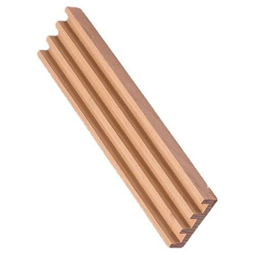 SHERCHPRY Holz Domino Racks Stabiler Domino Halter mit Schrägem Design für Brettspiele Langlebig für Erwachsene für Bastelprojekte von SHERCHPRY