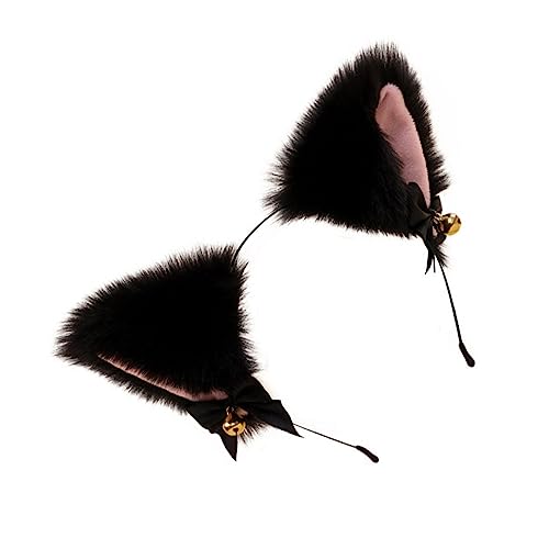 SHERCHPRY Katzenohren Haarreifen für Damen Flauschiges Stirnband mit Niedlichem Design für Partys Kostüme und Besondere Anlässe Macht Look und von SHERCHPRY