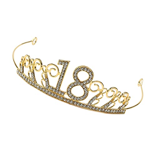 SHERCHPRY Kronenkuchen Dekorieren Geburtstagstorte Dekoration Krone Kuchendekoration Geburtstagstorte Origination Geburtstagstorte Topper Kronenornament Aus Metall Golden SHERCHPRY Kronenkuchen Dekorieren Geburtstagstorte Dekoration Krone Kuchendekoration Geburtstagstorte Origination Geburtstagstorte Topper Kronenornament Aus Metall Golden von SHERCHPRY