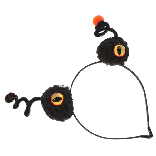 SHERCHPRY Lustiges Stirnband halloween haarschmuck halloween dekoration Gruselige Kopfbedeckung Party Haarschmuck für Damen Kind Halloween-Elemente-Stirnband Cosplay-Kostüm-Requisiten Metall von SHERCHPRY