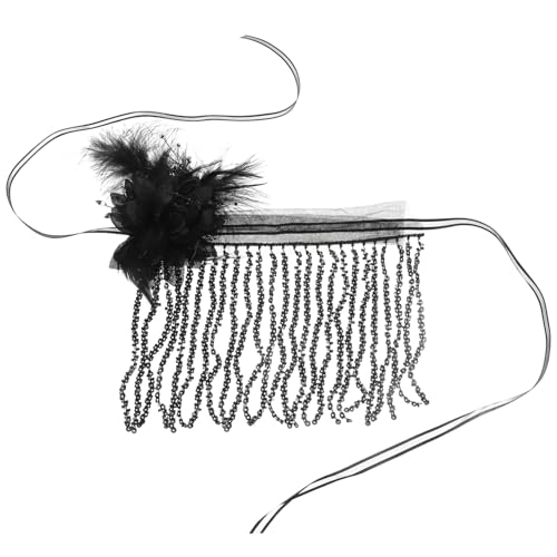 SHERCHPRY Maske Mit Federfransen Maskerade-maske Für Frauen Mit Stock Gesichtsmaskenkostüm Maskerade-maske Für Frauen Gothic Gesichtskette Gesichtsschleier Für Damen Maskerade Plastik Black SHERCHPRY Maske Mit Federfransen Maskerade-maske Für Frauen Mit Stock Gesichtsmaskenkostüm Maskerade-maske Für Frauen Gothic Gesichtskette Gesichtsschleier Für Damen Maskerade Plastik Black von SHERCHPRY