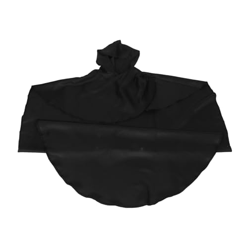 SHERCHPRY Medizinischer Ritter Umhang mit Kapuze Schwarzer Renaissance-umhang für Erwachsene Atmungsaktives Polyester Halloween Kostüm Cape Bühnenperformance und Partydekor Mittelalterlicher von SHERCHPRY