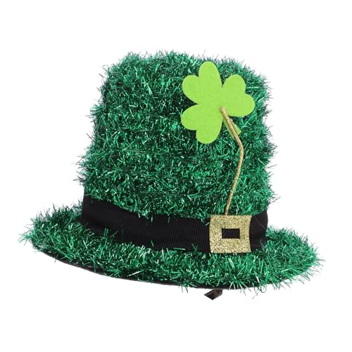 SHERCHPRY Mini Kobold Hut Haarklammer für Patrick's Day Stilvoller Fascinator für Damen Langlebiger Haarschmuck Einzigartiges Design Perfektes Kostümzubehör für Festliche Anlässe von SHERCHPRY