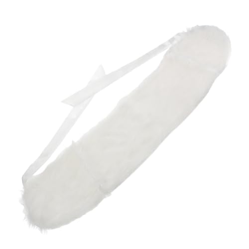 SHERCHPRY Modischer Schal Für Mädchen, Warmer Winter-wickelschal, Gemütlicher Bequemer Wickelschal, Party-festival-kunstpelz-wickelschal Für Kleine Mädchen von SHERCHPRY