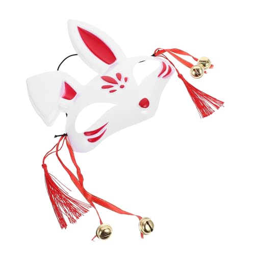 SHERCHPRY Cosplay-maske Dämonenmaske Karneval-masken-handwerk Bärenmaske Japanische Anime-fuchsmasken Therisches Zeug Hasenohren-maske Japanische Kitsunes-maske Fuchs- Kleidung Plastik Tier von SHERCHPRY