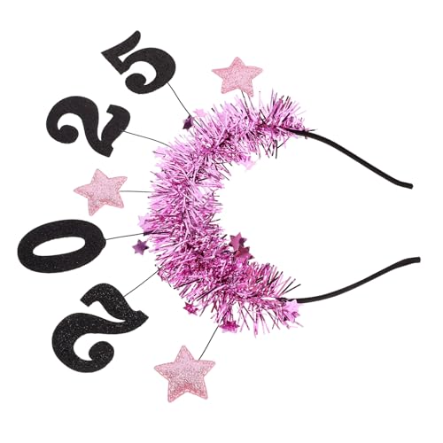 SHERCHPRY Neujahrs Stirnband mit Sternen für Damen Leichtes und Stylisches Haaraccessoire für Silvesterpartys Feiertagsfeiern und Besondere Anlässe SHERCHPRY Neujahrs Stirnband mit Sternen für Damen Leichtes und Stylisches Haaraccessoire für Silvesterpartys Feiertagsfeiern und Besondere Anlässe von SHERCHPRY