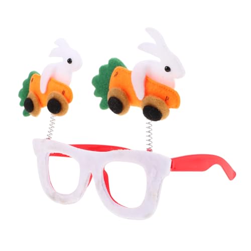 SHERCHPRY Osterbrille Originelle Brille Urlaubsbrille Hasenohren Partybrille Für Kaninchenbrille Hasenparty Dekoration Hasenbrille Urlaubsparty Dekoration Osterbrille Filz SHERCHPRY Osterbrille Originelle Brille Urlaubsbrille Hasenohren Partybrille Für Kaninchenbrille Hasenparty Dekoration Hasenbrille Urlaubsparty Dekoration Osterbrille Filz von SHERCHPRY