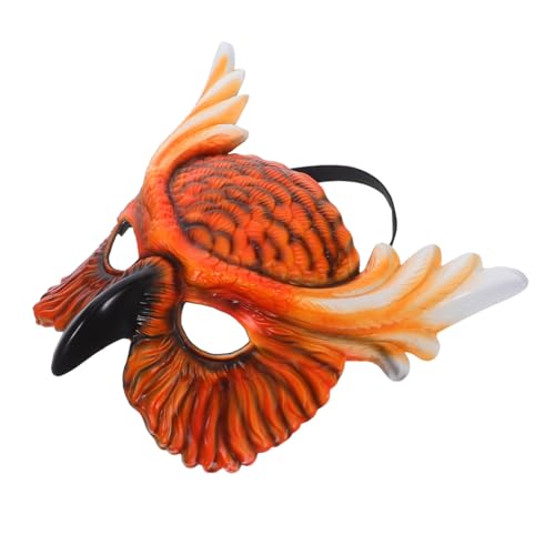SHERCHPRY Owl Mask Kostüm Halloween Masquerade Tiermaske für Frauen und Männer Auffälliges Design Vielseitig für Karneval Cosplay Tanz Party Bühnenauftritt und Clubveranstaltungen von SHERCHPRY