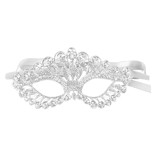 SHERCHPRY Party Maskenkostüm maskerade auge Maskerade-Maske für Frauen halloween masken halloweenmaske Maskerade-Maske aus Metall dekorative Cosplay-Maske Legierung Silver SHERCHPRY Party Maskenkostüm maskerade auge Maskerade-Maske für Frauen halloween masken halloweenmaske Maskerade-Maske aus Metall dekorative Cosplay-Maske Legierung Silver von SHERCHPRY