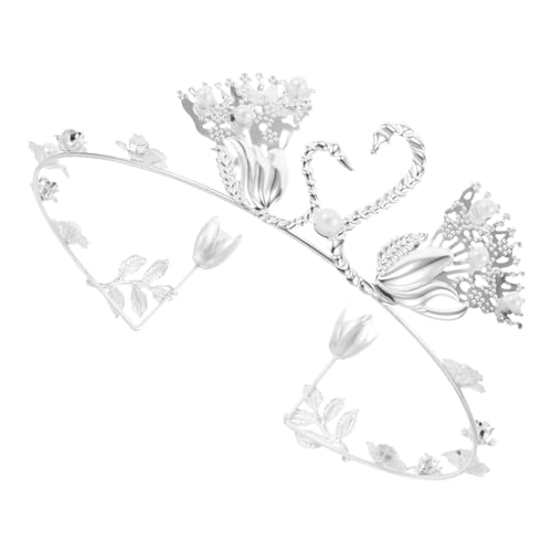 SHERCHPRY Perle Krone Ornament Krone für Blumenstrauß kleine Tiara Kronen Tortenaufsatz für die Babyparty Silberkuchendekorationen Mini-Krone Kuchen Krone Eisenblech Silver SHERCHPRY Perle Krone Ornament Krone für Blumenstrauß kleine Tiara Kronen Tortenaufsatz für die Babyparty Silberkuchendekorationen Mini-Krone Kuchen Krone Eisenblech Silver von SHERCHPRY
