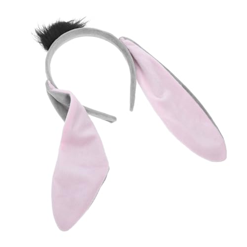 SHERCHPRY Plüsch Esel Ohren Stirnband Elastisch Weiches Cartoon Kostüm Haarreif für Erwachsene Sicherer Sitz für Halloween Party Cosplay und Tierverkleidung SHERCHPRY Plüsch Esel Ohren Stirnband Elastisch Weiches Cartoon Kostüm Haarreif für Erwachsene Sicherer Sitz für Halloween Party Cosplay und Tierverkleidung von SHERCHPRY