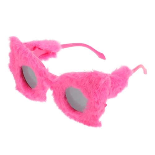 SHERCHPRY Plüschbrille women sunglasses damensonnenbrille birthday decorations partyglasses Junggesellin Trendy schnapsgläser Sonnenbrillen für Festivals 90er für Damen Stk Rosy SHERCHPRY Plüschbrille women sunglasses damensonnenbrille birthday decorations partyglasses Junggesellin Trendy schnapsgläser Sonnenbrillen für Festivals 90er für Damen Stk Rosy von SHERCHPRY