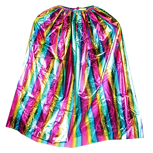SHERCHPRY Regenbogen-umhang Für Kap Halloween Klein Kostüme Cosplay Regenbogenmantel Kostüm Für Die Party Mascarade-umhang Für Cape-kostüm-maskerade Polyester (polyester) von SHERCHPRY