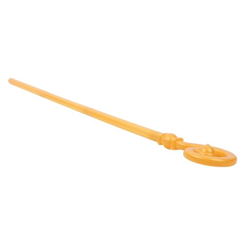 SHERCHPRY -Requisiten Halloween Cane Cosplay-spazierstock Halloween-Cosplay-Stock Halloween-spazierstock Zauberstab Zuckerrohr Kostüm Halloween-gehstock-Requisite Plastik Golden von SHERCHPRY