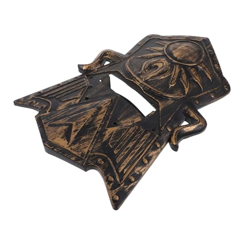 SHERCHPRY Schild Leichtes Halloween Requisiten Ritterspielzeug für Jungen Halloween Burgaktivitäten, Kunsthandwerk Schild für Plastik Golden SHERCHPRY Schild Leichtes Halloween Requisiten Ritterspielzeug für Jungen Halloween Burgaktivitäten, Kunsthandwerk Schild für Plastik Golden von SHERCHPRY
