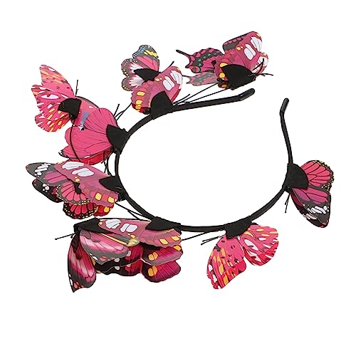 SHERCHPRY Schmetterlings Haarband für Weihnachten Stirnband Dekoration für Festlichkeiten und Langlebig für Hochzeiten Partys und Kostüme von SHERCHPRY