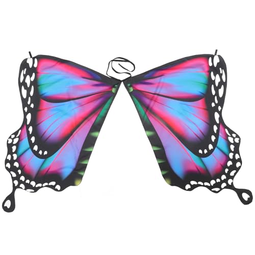 SHERCHPRY Cosplay Butterfly Wing Cape Für Mädchen Bunte Kreative Verkleidung Für Halloween Und Themenpartys Für Und Auftritte von SHERCHPRY