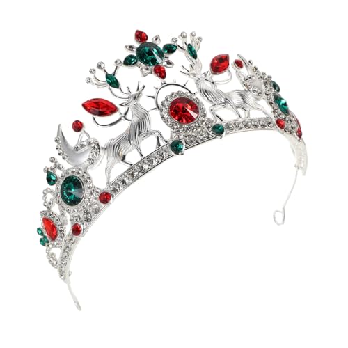 SHERCHPRY Silberner Weihnachts-rentier Haarreif mit Schneeflocken-design Leichtes Komfortables Braut-party-accessoire für Hochzeit Halloween und Festliche Anlässe SHERCHPRY Silberner Weihnachts-rentier Haarreif mit Schneeflocken-design Leichtes Komfortables Braut-party-accessoire für Hochzeit Halloween und Festliche Anlässe von SHERCHPRY