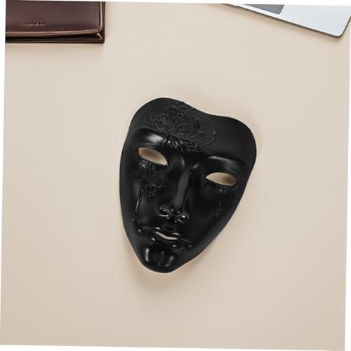 SHERCHPRY Steampunk Vollgesichtsmaske Herren Vintage Cyborg Schwarzer Punk Stil für Halloween Karneval Kostüm Cosplay Party Zubehör SHERCHPRY Steampunk Vollgesichtsmaske Herren Vintage Cyborg Schwarzer Punk Stil für Halloween Karneval Kostüm Cosplay Party Zubehör von SHERCHPRY