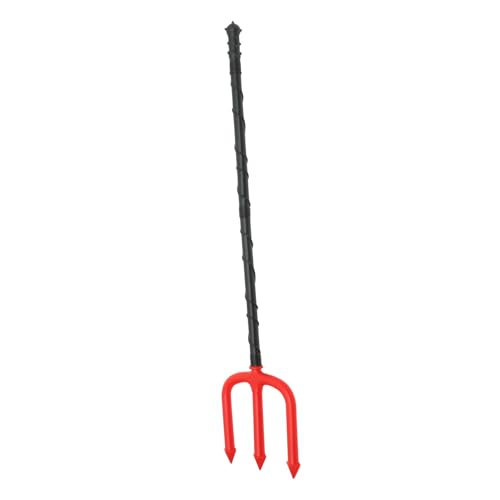 SHERCHPRY Teufelshörner Halloween Trägt Heugabel Halloween-teufelsgabel Kind Teufel Trident Halloween-Cosplay-kostüm Teufel-Cosplay Herren Teufel Halloween-kostüme Kommt Teufelsstab Plastik von SHERCHPRY