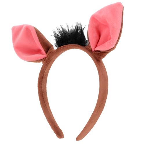 SHERCHPRY Tierischer Ohrenkopfschmuck mit Schweineohren Süßer Tierkopfband für Cosplay und Themenpartys Dekorativer Haarreif für Karneval und Maskeraden aus Weichem Gefertigt SHERCHPRY Tierischer Ohrenkopfschmuck mit Schweineohren Süßer Tierkopfband für Cosplay und Themenpartys Dekorativer Haarreif für Karneval und Maskeraden aus Weichem Gefertigt von SHERCHPRY
