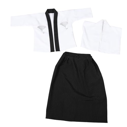 SHERCHPRY Traditioneller Kimono Für Kostüm -outfit Für Männer Japanische Kleidung Karate-uniform Für Japanischer Kimono Kimono-männer Japanische Kimonos Polyester von SHERCHPRY