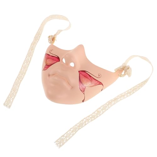 SHERCHPRY Untere Gesichtsmaske Masken-cosplay Halbmaske Halloween Maskerade Masken Maskerade Maske Herren Cosplay-maske Plastik von SHERCHPRY