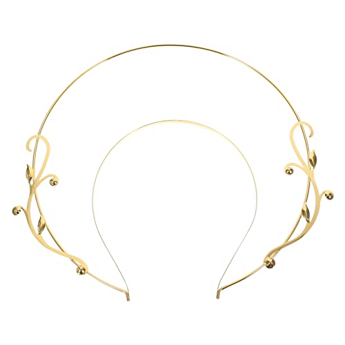SHERCHPRY Vintage Haaraccessoire Goldenes Stirnband für Cosplay Geeignet für Partys und Festlichkeiten Stilvolles Headdress für Damen und Mädchen von SHERCHPRY