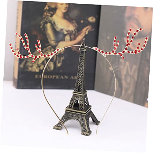 SHERCHPRY Weihnachtliches Rentier Geweih Stirnband mit Funkelnden Strasssteinen Leichter Langlebiger Legierungs Kopfschmuck Komfortabel Verformungsbeständig Passend für Kopfgrößen SHERCHPRY Weihnachtliches Rentier Geweih Stirnband mit Funkelnden Strasssteinen Leichter Langlebiger Legierungs Kopfschmuck Komfortabel Verformungsbeständig Passend für Kopfgrößen von SHERCHPRY