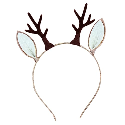 SHERCHPRY Weihnachts Haarband mit Rentiergeweih und Blumen Festliches Kopfschmuck für Weihnachten Karneval Geburtstagsfeiern und Kostüm Events SHERCHPRY Weihnachts Haarband mit Rentiergeweih und Blumen Festliches Kopfschmuck für Weihnachten Karneval Geburtstagsfeiern und Kostüm Events von SHERCHPRY