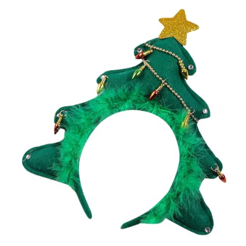 SHERCHPRY Weihnachtsbaum Haarreifen für Glitzerndes Stirnband für Xmas Partys Festliches Kopfaccessoire für Feiertage Karneval und Besondere Anlässe SHERCHPRY Weihnachtsbaum Haarreifen für Glitzerndes Stirnband für Xmas Partys Festliches Kopfaccessoire für Feiertage Karneval und Besondere Anlässe von SHERCHPRY